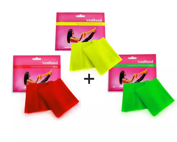 Kit - Faixas Elásticas VitalBand