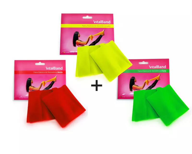 Kit - Faixas Elásticas VitalBand