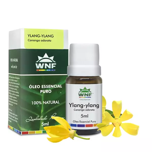 Óleo Essencial de Ylang Ylang Puro (100%) - WNF - 5ml Óleo Essencial de Ylang Ylang Puro (100%) - WNF - 5ml