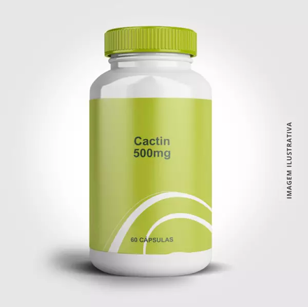 Cactin 500mg 60 Cápsulas