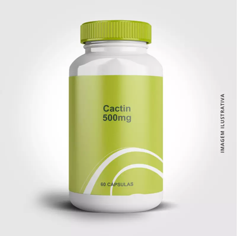 Cactin 500mg 60 Cápsulas