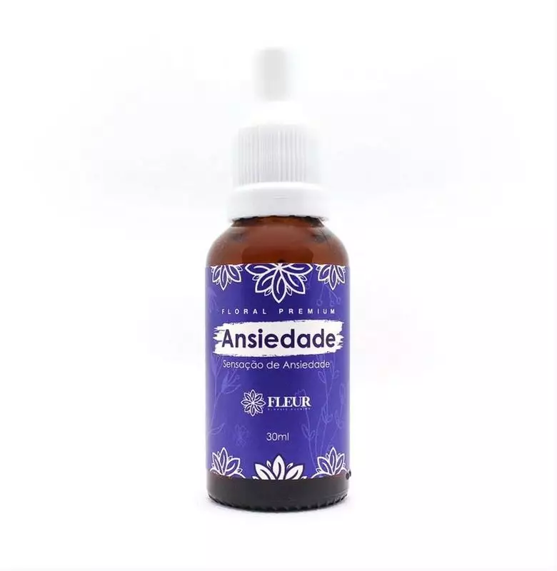 Floral Ansiedade 30ml Fleur | Formula Equivalente | Alívio Natural