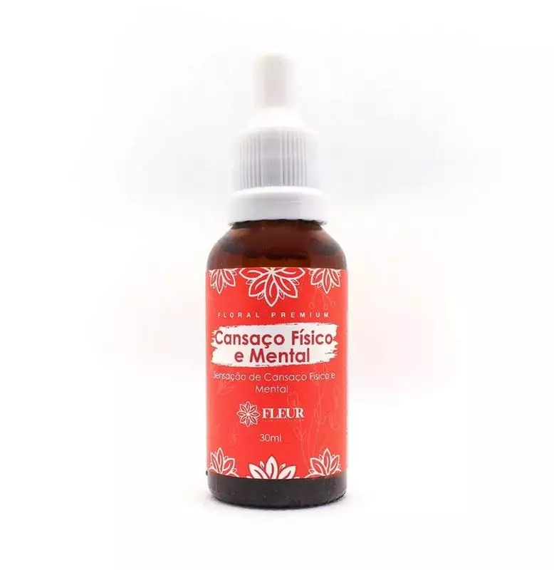 Floral Cansaço Físico e Mental 30ml Fleur | Formula Equivalente
