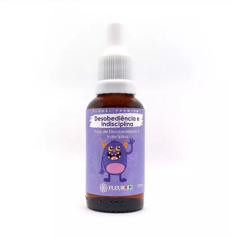 Floral Kids Desobediência e Indisciplina 30ml Fleur | Formula Equivalente