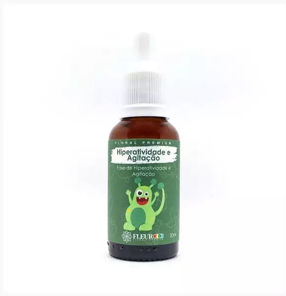 Floral de Bach Hiperatividade e Agitação Kids 30ml – Equilíbrio e Concentração para Crianças Floral de Bach Hiperatividade e Agitação Kids 30ml – Equilíbrio e Concentração para Crianças