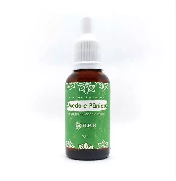 Floral Medo e Pânico 30ml Fleur | Formula Equivalente | Alívio Natural
