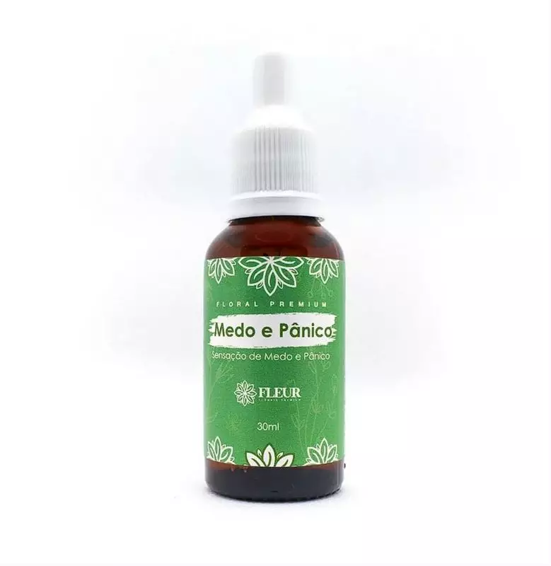 Floral Medo e Pânico 30ml Fleur | Formula Equivalente | Alívio Natural