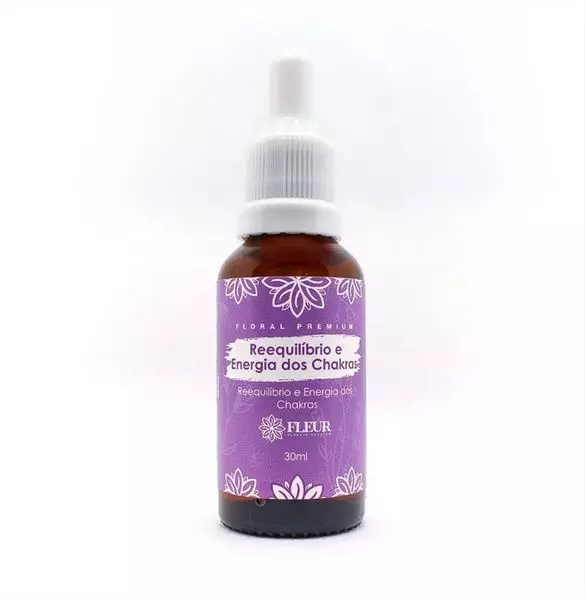 Floral Reequilíbrio e Energia dos Chakras 30ml Fleur | Formula Equivalente Floral Reequilíbrio e Energia dos Chakras 30ml Fleur | Formula Equivalente