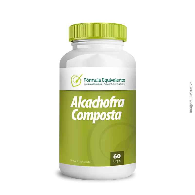 Alcachofra Composta 250mg (Alcachofra + Boldo) - 60 Cápsulas