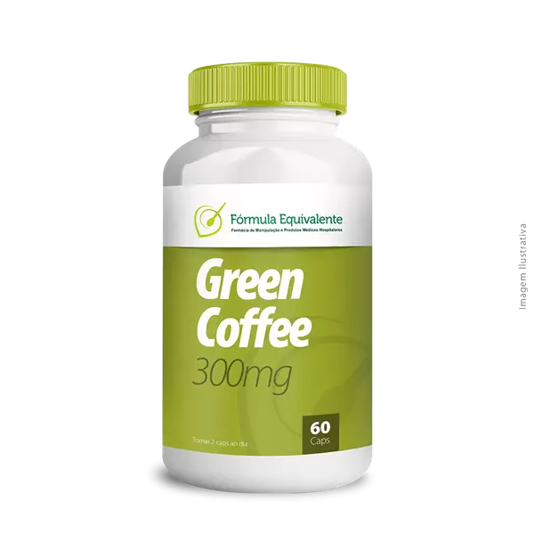 Green Coffee 300mg - 60 Cápsulas - Energia e Antioxidante Green Coffee 300mg - 60 Cápsulas - Energia e Antioxidante