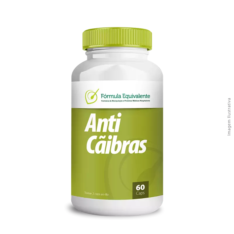 AntiCãibras Fórmula Avançada: Alívio e Prevenção de Cãibras Musculares - 60 Cápsulas
