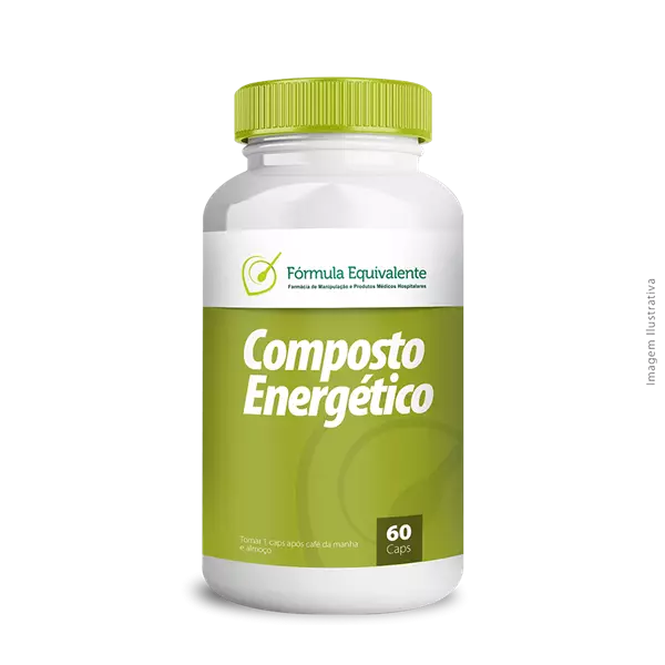Composto Energético Natural: Energia, Foco e Vitalidade | Formula Equivalente (60 Cápsulas) Composto Energético Natural: Energia, Foco e Vitalidade | Formula Equivalente (60 Cápsulas)