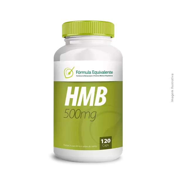 HMB 500mg - 120 Cápsulas - Suporte para Recuperação e Massa Muscular HMB 500mg - 120 Cápsulas - Suporte para Recuperação e Massa Muscular