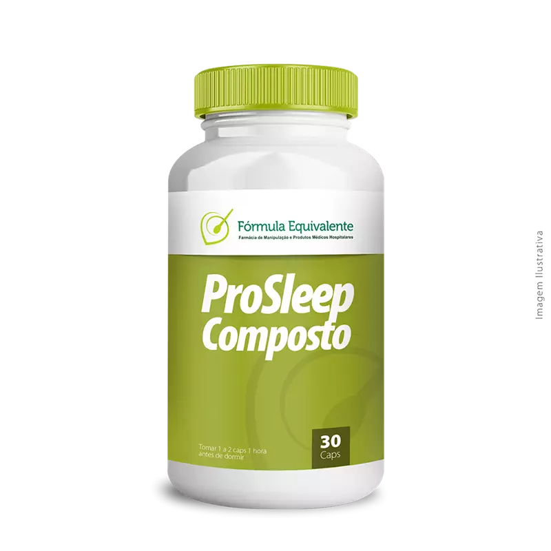 ProSleep Composto - 30 Cápsulas - Melhora do Sono e Relaxamento Profundo