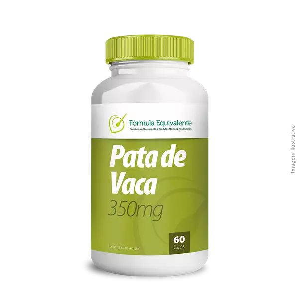 Pata de Vaca 350mg - 60 Cápsulas - Suporte Natural para Glicemia