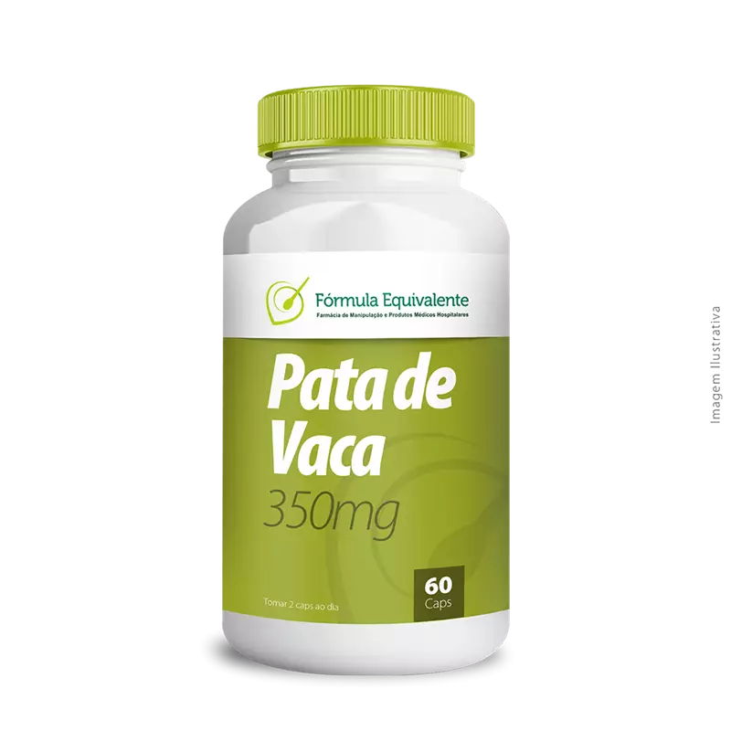 Pata de Vaca 350mg - 60 Cápsulas - Suporte Natural para Glicemia