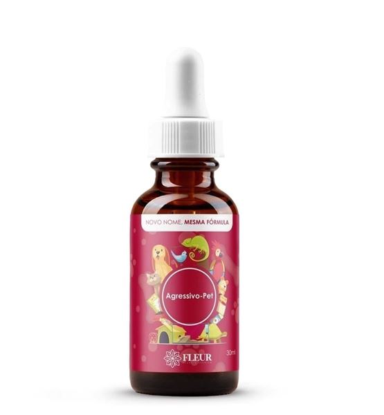 Floral de Bach Agressivo Pet 30ml – Controle da Agressividade e Reequilíbrio Comportamental Floral de Bach Agressivo Pet 30ml – Controle da Agressividade e Reequilíbrio Comportamental