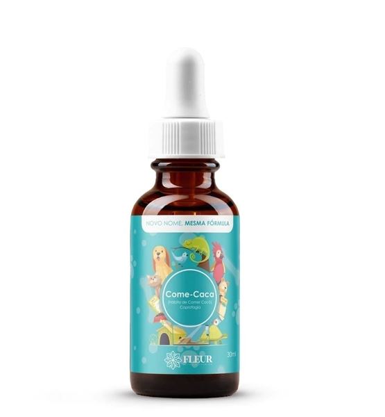 Floral de Bach Come Caca Pet 30ml – Auxílio Natural para Coprofagia e Maus Hábitos Floral de Bach Come Caca Pet 30ml – Auxílio Natural para Coprofagia e Maus Hábitos