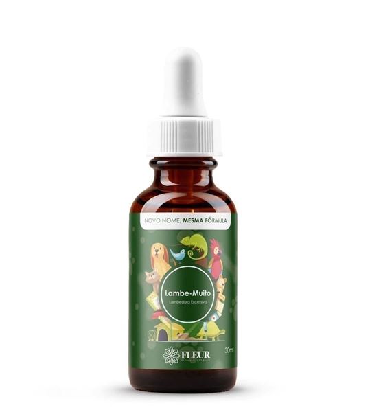 Floral de Bach Lambe Muito Pet 30ml – Solução para Lambedura Compulsiva e Ansiedade Floral de Bach Lambe Muito Pet 30ml – Solução para Lambedura Compulsiva e Ansiedade