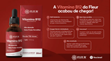 Vitamina B12 em Gotas Sabor Frutas Vermelhas 30ml