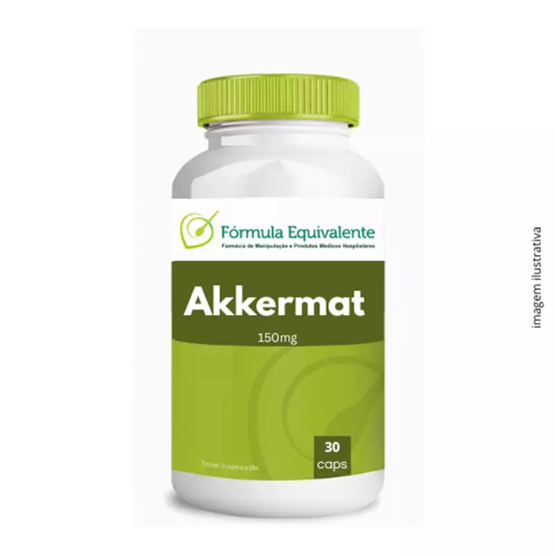 Akkermat 150mg - 30 Cápsulas | Aliado Inovador para Emagrecimento | Formula Equivalente