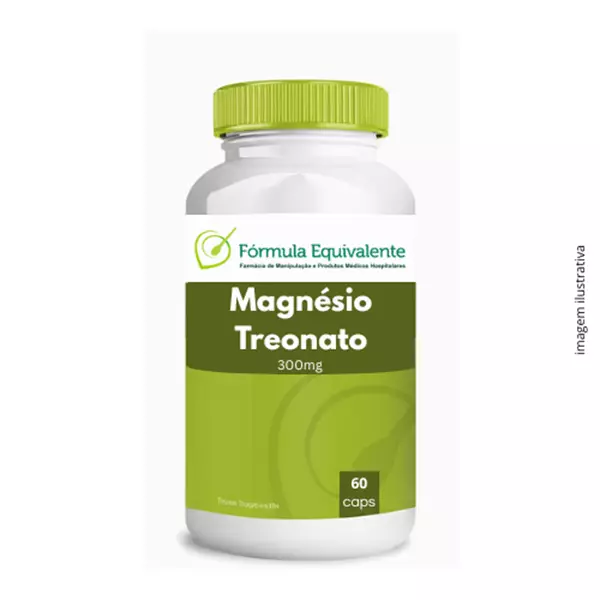 Magnésio Treonato 300mg 60 Cápsulas