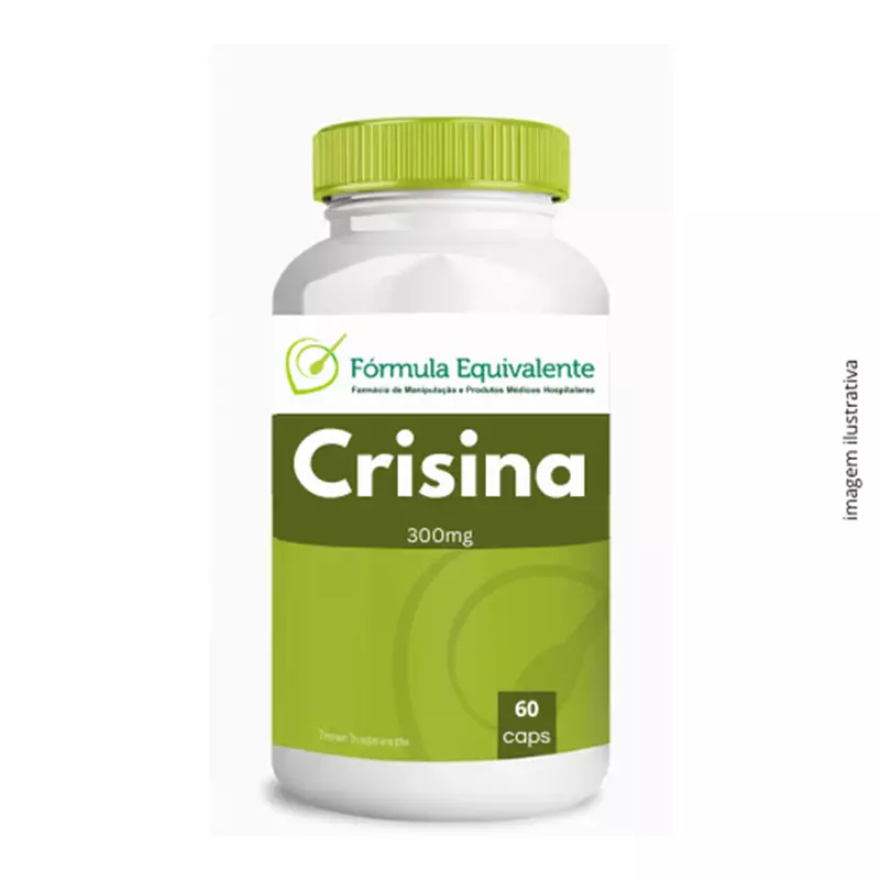 Crisina 300mg 60 Cápsulas