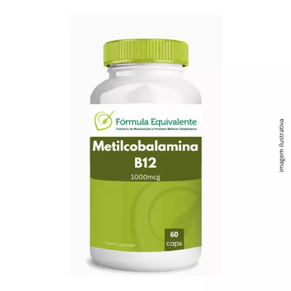 Metilcobalamina B12 1000mcg - 60 Cápsulas