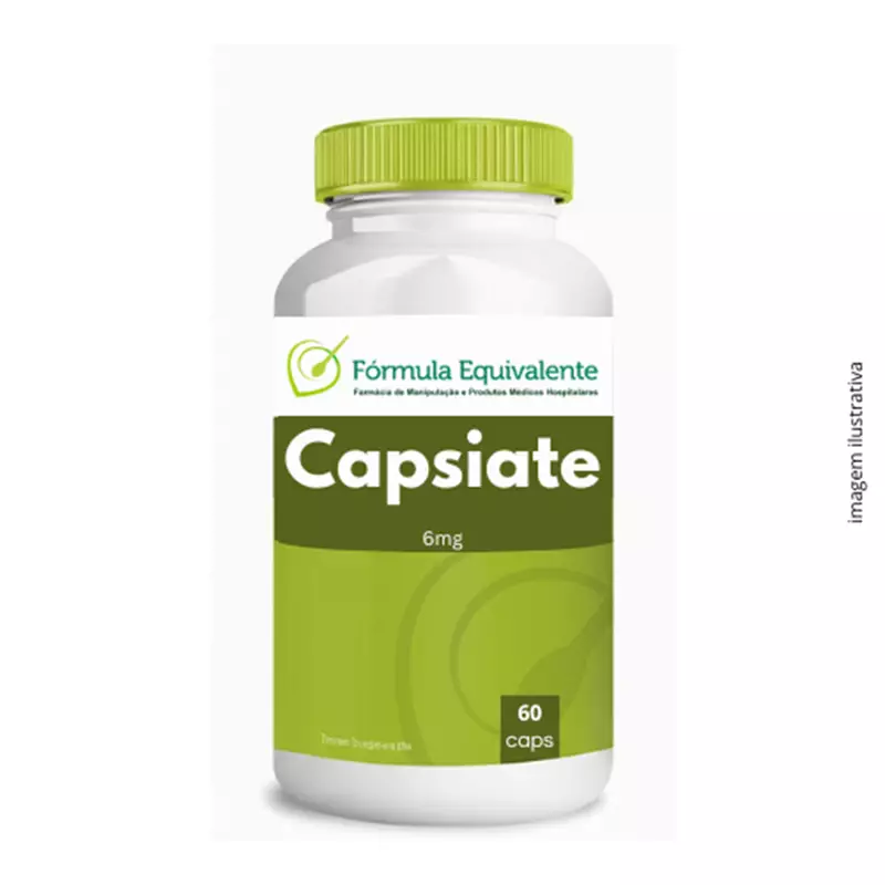 Capsiate 6mg - 60 Cápsulas