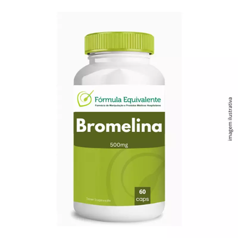Bromelina 500mg - 60 Cápsulas