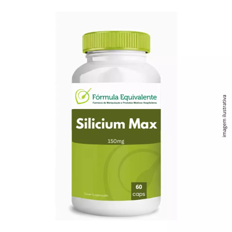 Silicium Max 150mg - 60 Cápsulas