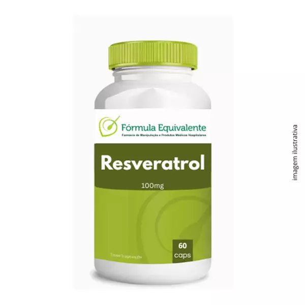 Resveratrol 100mg - 60 Cápsulas