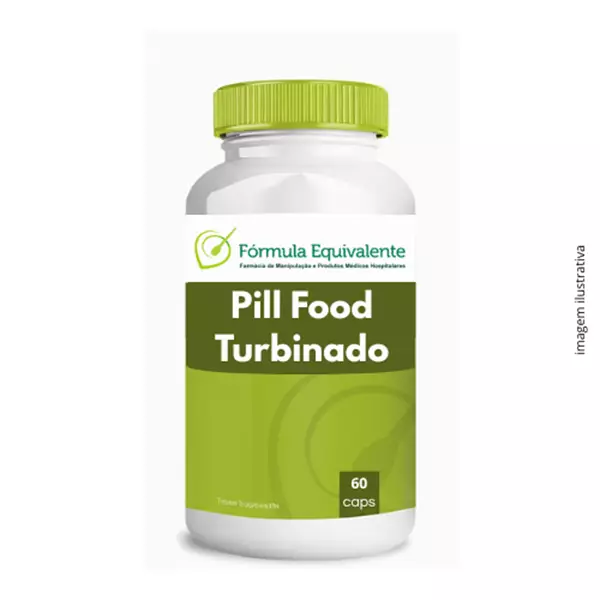 Pill Food Turbinado 60 Cápsulas
