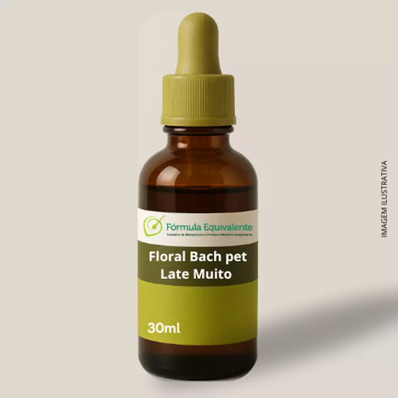 Floral Bach Pet Late Muito Sereno 30ml 