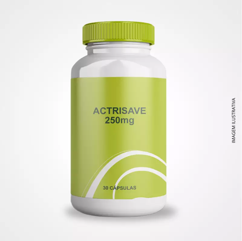 Actrisave 250mg - 30 Cápsulas