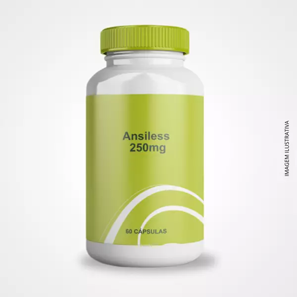 Ansiless 250mg - 60 Cápsulas