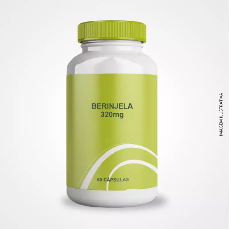 Berinjela 320mg - 60 Cápsulas
