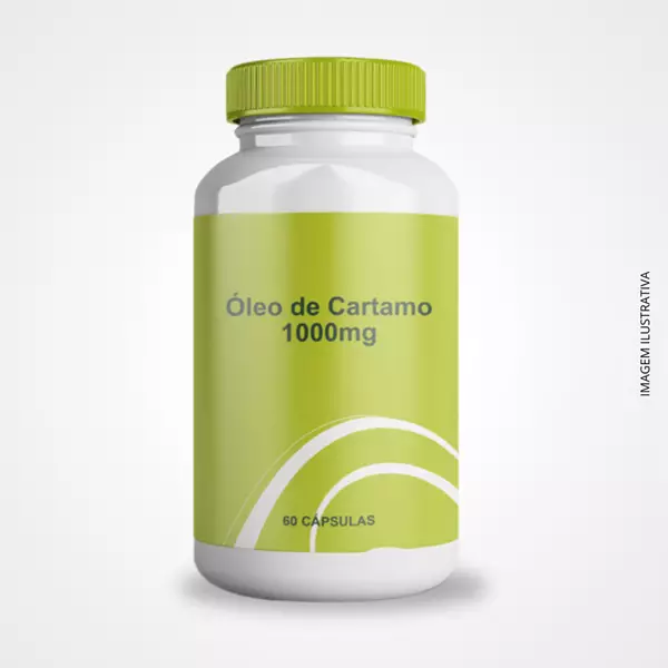 Cápsula Óleo de Cartamo 1000mg - 60 Cápsulas