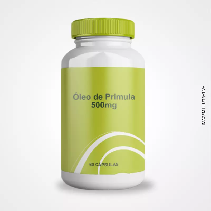 Cápsula Óleo de Prímula 500mg - 60 Cápsulas