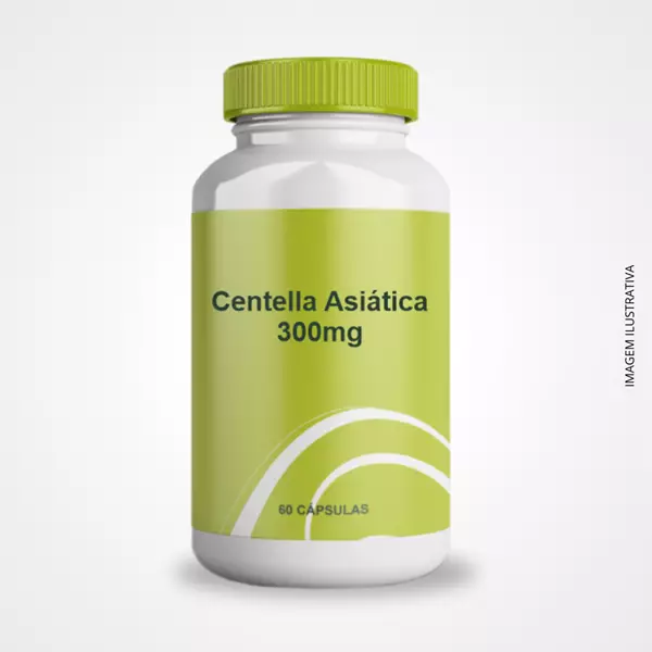 Centella Asiática 300mg - 60 Cápsulas