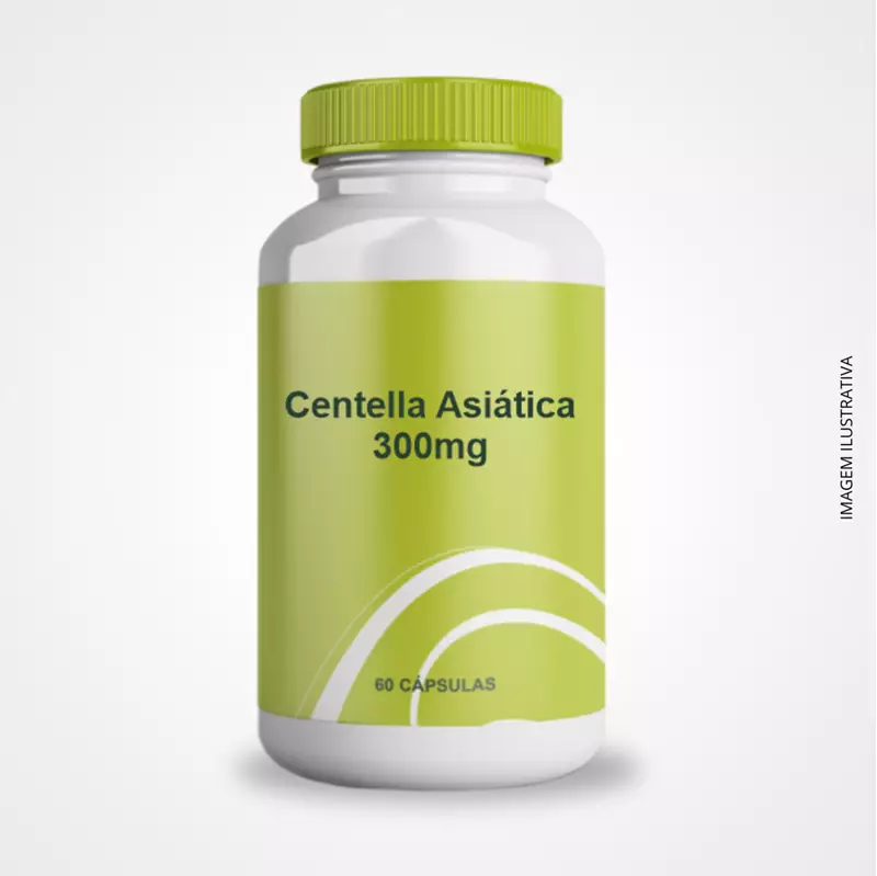Centella Asiática 300mg - 60 Cápsulas