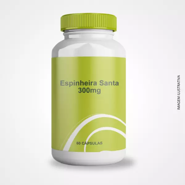 Espinheira Santa 300mg - 60 Cápsulas