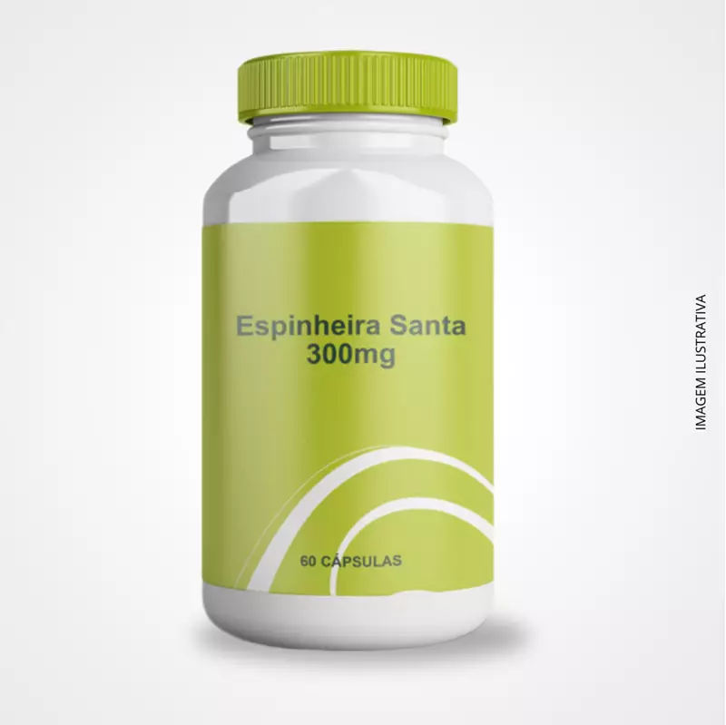 Espinheira Santa 300mg - 60 Cápsulas