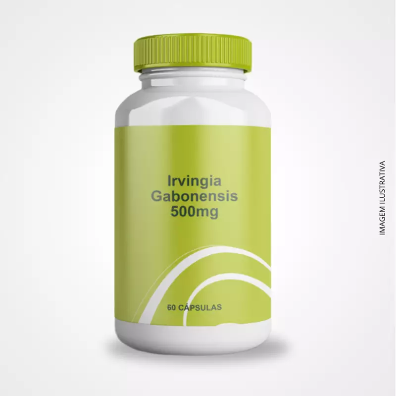 Irvingia Gabonensis 500mg - 60 Cápsulas - Suporte ao Emagrecimento e Metabolismo