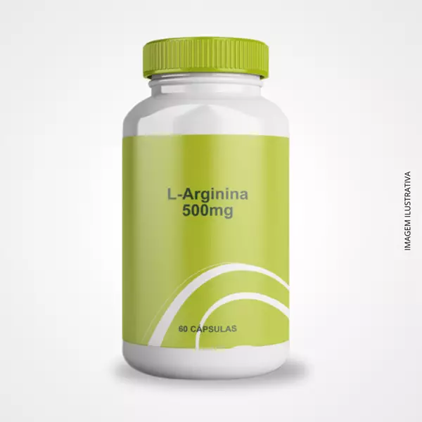 L-Arginina 500mg - 60 Cápsulas - Suporte para Desempenho e Saúde Cardiovascular L-Arginina 500mg - 60 Cápsulas - Suporte para Desempenho e Saúde Cardiovascular