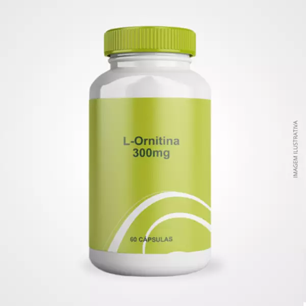 L-Ornitina 300mg - 60 Cápsulas - Suporte para Detoxificação e Desempenho Físico L-Ornitina 300mg - 60 Cápsulas - Suporte para Detoxificação e Desempenho Físico
