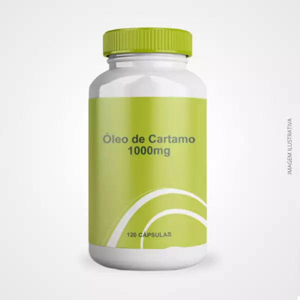 Óleo de Cártamo 1000mg 120 Cápsulas