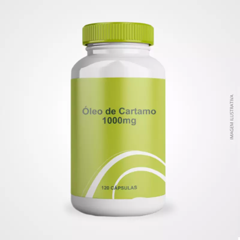 Óleo de Cártamo 1g - 120 Cápsulas