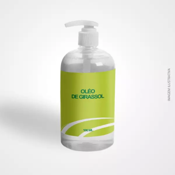 Óleo de Girassol 100ml - Hidratante e Emoliente Natural