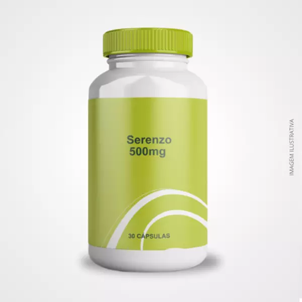 Serenzo 500mg - 30 Cápsulas - Alívio do Estresse e Melhora do Humor